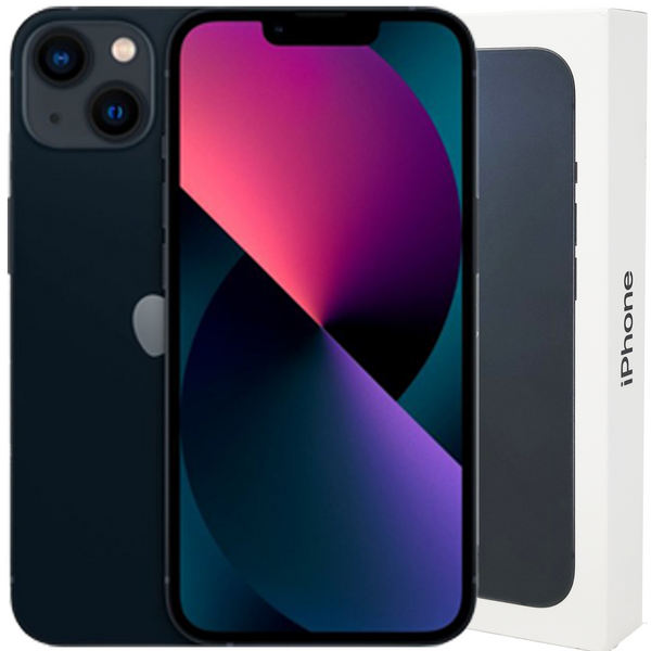 Unlocked Phones #434 = iPhone 13 5G 128GB - Black - New