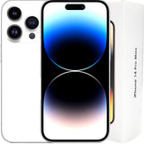 Unlocked Phones #407 =  iPhone 14 Pro Max 128GB - Silver - Refurbished