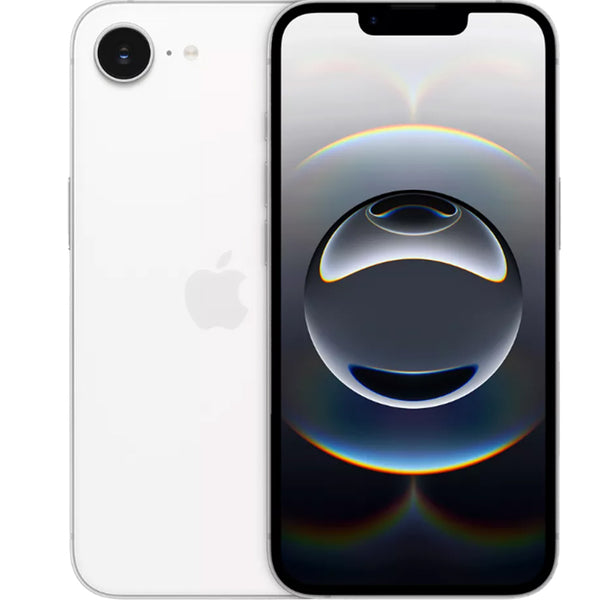 Unlocked Phones #430 = iPhone 16e 128GB - White - Certified Pre-Owned