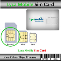 BYOP #6 = LycaMobile Hotspot Prepaid $20 Plan 3 GB Data + Sim Card + New Number