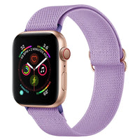 iWatch Accessories #209 = Polyester Watch purple Band For Apple 38mm, 40mm, 42mm, 44mm, 45mm, 49mm,
