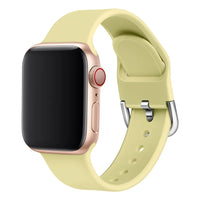 iWatch Accessories #83 = Silicone Strap green For Apple Watch Strap For Apple 38mm, 40mm, 42mm, 44mm, 45mm, 49mm,
