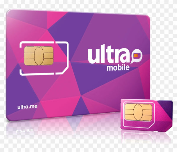 Bring Your Own Phone Service #249 = 1 YEAR $192 Ultra Mobile Unlimited Talk & Test & 250MB Web /Monthly