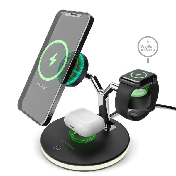 Wireless Charger #227 = MaxCharge 3-in-1 Wireless Charging Stand