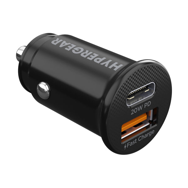 Charger Power Adapter #211 = mini 20W USB-C PD + 18W USB Fast Car Charger