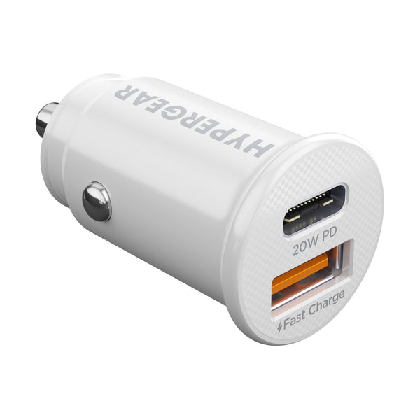 Charger Power Adapter #212 = mini 20W USB-C PD + 18W USB Fast Car Charger