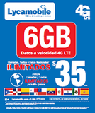 BYOP #1  = LycaMobile Hotspot Prepaid $60 Plan 60GB Data + Sim Card + New Number