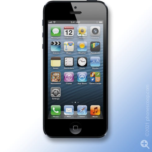 Unlocked Apple iPhone 5 16GB 4in Factory Refurb bk, wh