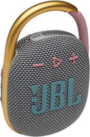 Bluetooth #219 = JJBL Clip 4 Portable Speaker gray New
