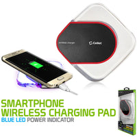 Wireless Charger #201 = Wireless Charging Pad, Cellet LED Wireless Charging Pad