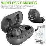Bluetooth #13 =  Wireless Earbuds, Premium V5.0 In-Ear Wireless Earbuds with Charging case, Voice Notifications and Built-in Microphone