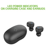 Bluetooth #11 = Wireless Earbuds, Premium In-Ear Wireless Earbuds with Charging case, Voice Notifications and Built-in Microphone