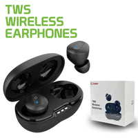 Bluetooth #11 = Wireless Earbuds, Premium In-Ear Wireless Earbuds with Charging case, Voice Notifications and Built-in Microphone