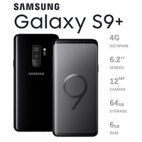 Unlocked Phones #60 = Samsung S9+ 64GB 6'2in Refurb bk, gold, gray, silver, red