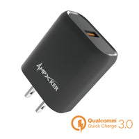 Type C Charger #99 = QC 3.0 Combo (Wall Adapter Single Port + Single HQ Cable) TPE 1.5M / 5 FTFor USB to Type C