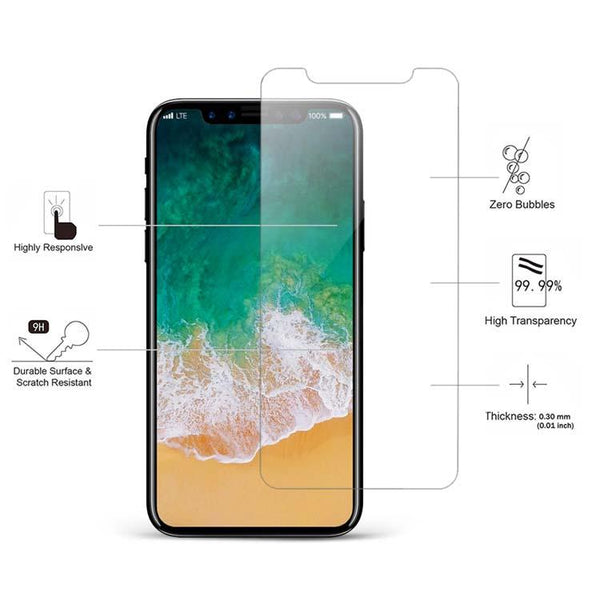 Tempered Glass iPhone #9 = Tempered Glass for iPhone 16,15,14,13,12, 11 Pro, Max, XR, X/S, 8+,8, 7+, 7, 6+, 6, SE2, SE, 5, 5S, 5C,4/s