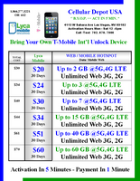 BYOP #9 = LycaMobile Hotspot Prepaid $50 Plan 40GB Data + New Number + Sim Card + ZTE hotspot Device