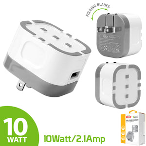 Power Adapter #152 = RUIZ by Cellet High Powered 2.1A (10W) USB Home Wall Charger