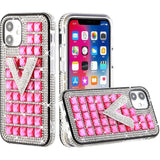 iPhone Case #64 = Ornament Bling Diamond Shiny Crystal Case Cover iPhone 14, 13, 12, 11, Pro, Max, Mini, XS Mas, XR, X/s, 8+,8, 7+, 7, 6+, 6, SE2, SE, 5, 5S, 5C, 4/s