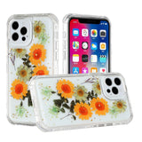 iPhone Case #72 = Beautiful 3in1 Floral Epoxy Design Hybrid Case Cover