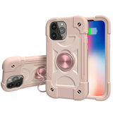 iPhone Case #85 = thick 3in1 Silicone Hybrid with Double Ring Magnetic Kickstand Case Cover iPhone 14, 13, 12, 11, Pro, Max, Mini, XS Mas, XR, X/s, 8+,8, 7+, 7, 6+, 6, SE2, SE, 5, 5S, 5C, 4/s