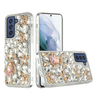 Samsung Case #38 = Full Diamond with Ornaments Hard TPU Case Cover Samsung Galaxy Note, S, A, J Series