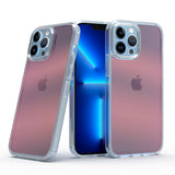 iPhone Case #101 = High Quality Transparent Gradient Shockproof Hybrid Case