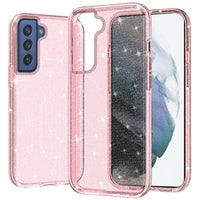 Samsung Case #52 = Glitter Ultra Thick 3mm Transparent Hybrid Case Cover Samsung Galaxy Note, S, A, J Series