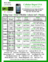 BYOP = Simple Mobile $90/ 3 month Unlimited Talk, Text, Int'l Text & 10 gb Data + Intl Talk + Sim Card+ New Number