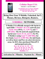BYOP = T-Mobile $10 1,000 Talk, 1,000 Text, 1.0GB Web & Sim Kit & New Number