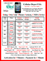 Total Wireless Phone Combo #2 = LG Rebel 2 LTE Total Wireless + Sim Card + $35 Unlimited Talk, Text, 7.5 GB web 30days