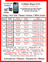 BYOP = Net10 Verizon $35 Unlimited Talk, Text & 5GB Data + $10 ILD Credit + Sim Card + New Number
