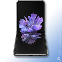 Unlocked Samsung Phones #181 = Z Flip 5G black, blue Refurb 128gb