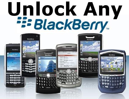 Unlocking Phone Service #14 =  Blackberry WW PHONES All models / All Networks / All Levels