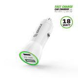 Charger Power Adapter #204 = 18W PD & 2.4A USB Car