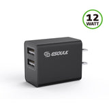 Charger Power Adapter #156 = 2.4A Dual USB Wall Adapter