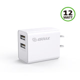 Charger Power Adapter #156 = 2.4A Dual USB Wall Adapter