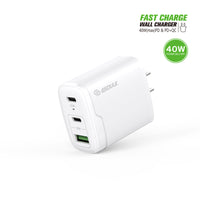 Charger Power Adapter #160 = 40W Dual PD+QC Fast Wall Charger
