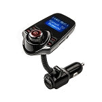 FM Trasmitter #6 = Bluetooth Car Kit With Handsfree FM Transmitter Bluetooth Receiver Charger Support Micro SD Card