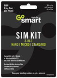 BYOP = Go Smart $25 Unlimited Talk, Text & 1GB Data + Unlimited Facebook + Sim Kit + New Number