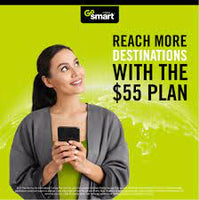 Go Smart Wireless Home Internet $45 = 20 GB Hotspot + Sim Kit + New Number