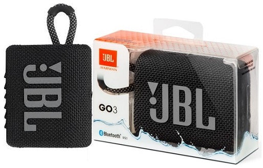Bluetooth #223 = JBL Go3 Portable Speaker Black New
