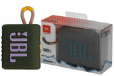 Bluetooth #225 = JBL Go3 Portable Speaker green New