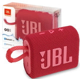 Bluetooth #226 = JBL Go3 Portable Speaker red New