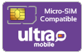 BYOP = Ultra Mobile $39 Unlimited Talk & Text, 15GB Data + Sim Kit + New Number