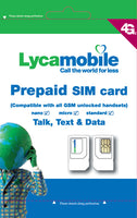 LycaMobile Wireless Land Line 6 Month $120 Unlimited Talk + long Distance + Int'l Calling + Sim Kit + New Number