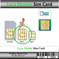 BYOP #4 = LycaMobile Hotspot Prepaid $30 Plan 10 GB Data + Sim Card + New Number