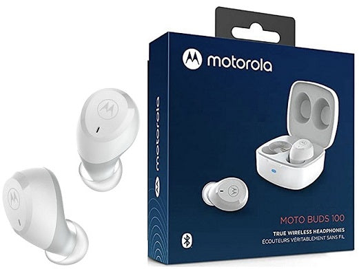 Bluetooth #221 = Motorola Buds 100 TWS | white| New