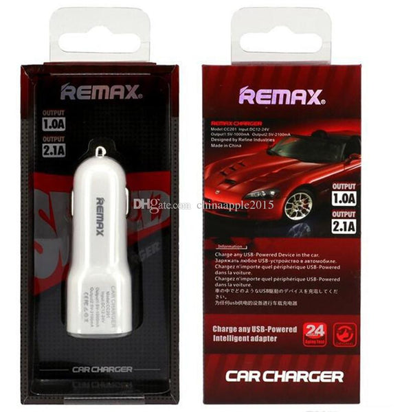 Power Adapter #2 =  Remax Car chargers Dual Usb Ports 315V Auto power adapter