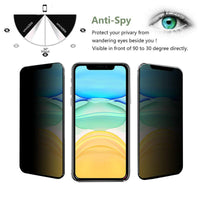 Privacy Tempered Glass #130 = Iphone 15,14, 13,12,11, XS Max, 8+,7+,6s+ Series